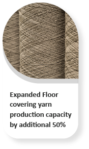 Floor Covering Yarn Production Capacity Expanded - Key Milestone